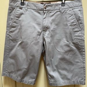 Fox Racing Men’s Flat Front Shorts Size 36 Gray Color